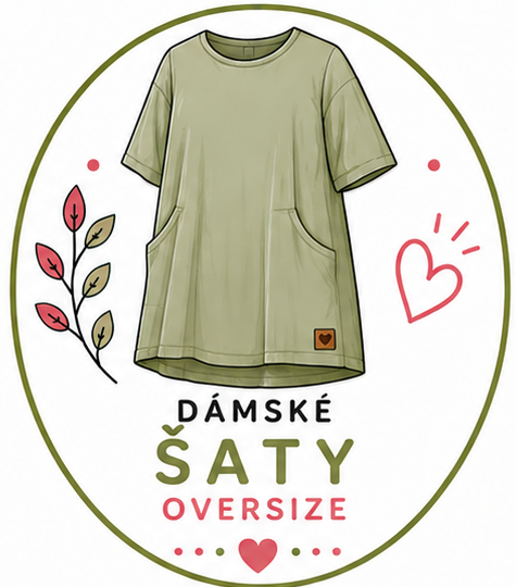 → Šaty oversize s kapsami