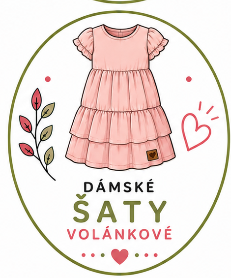 → Šaty volánkové 