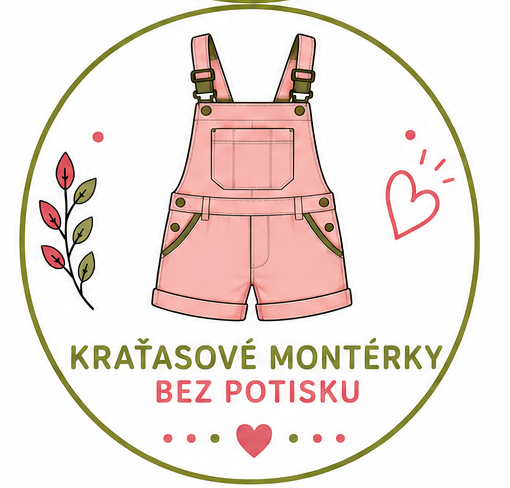 → Montérky kraťasové -bez potisku