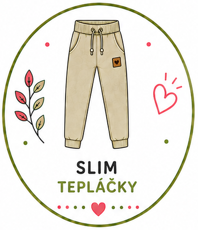 Slim tepláčky