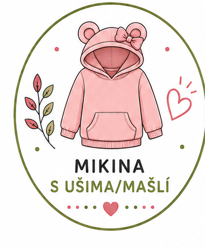 Mikina s ušima