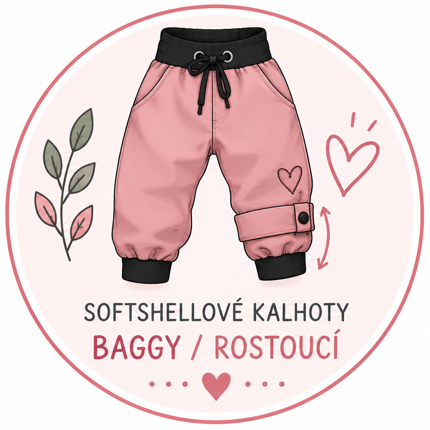→ Baggy/rostoucí