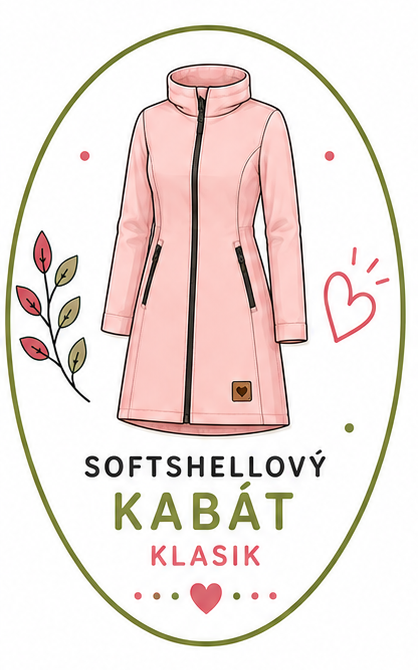 Softshellové kabáty klasik
