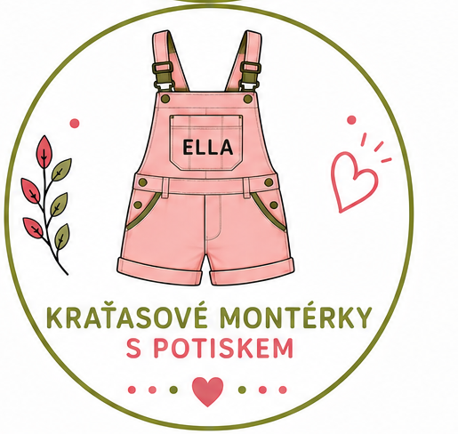 → Montérky kraťasové -s potiskem