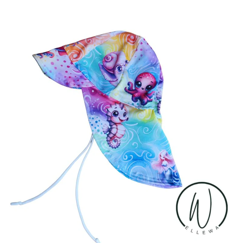 Čepice UPF50-květy