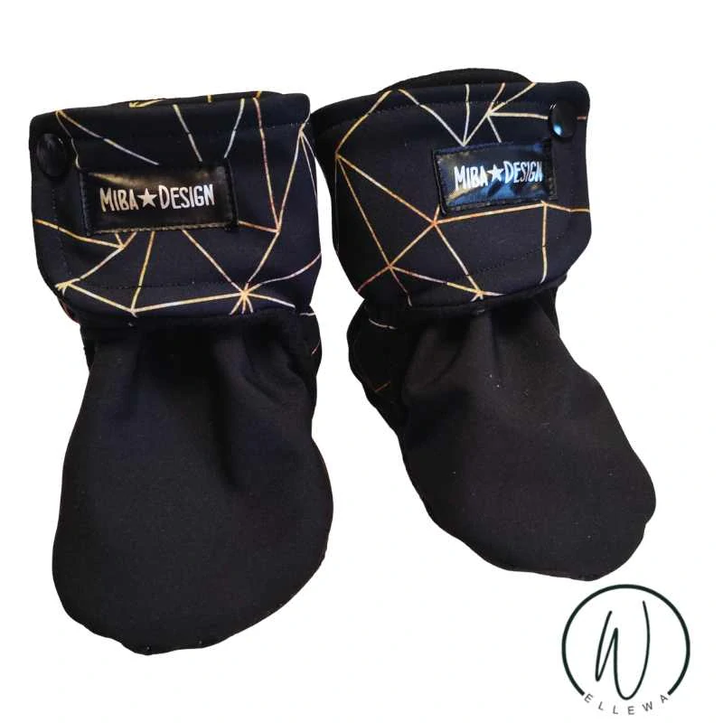 Capáčky Softhell/fleece-geo tvary 