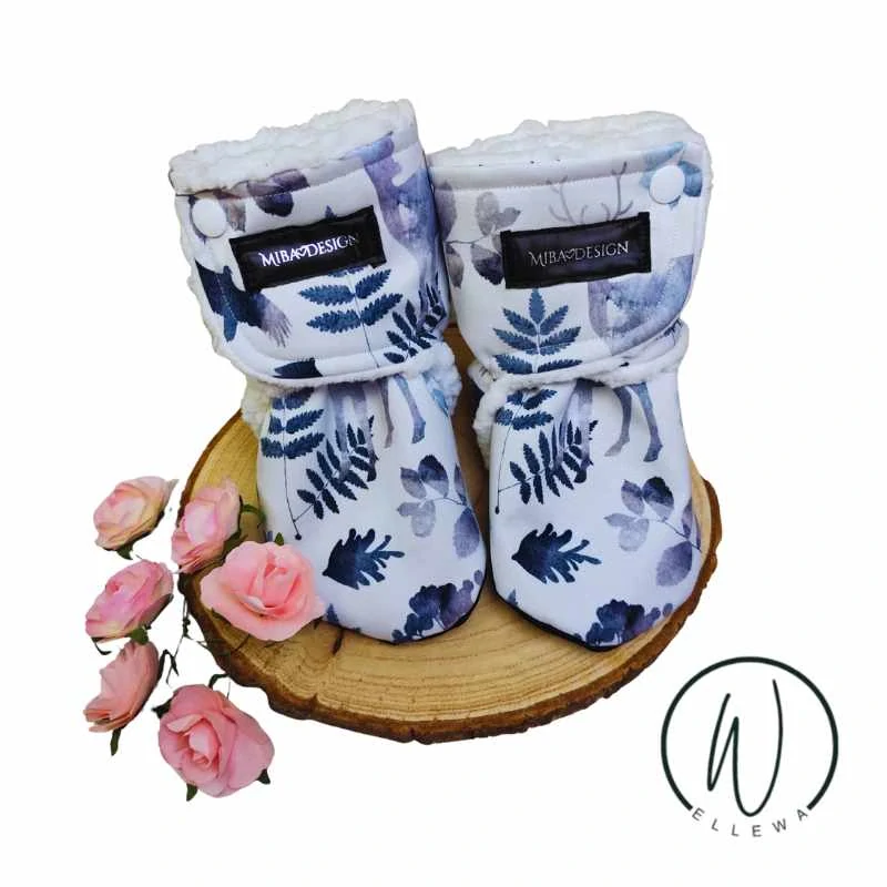 Capáčky softshell/beránek -v lese