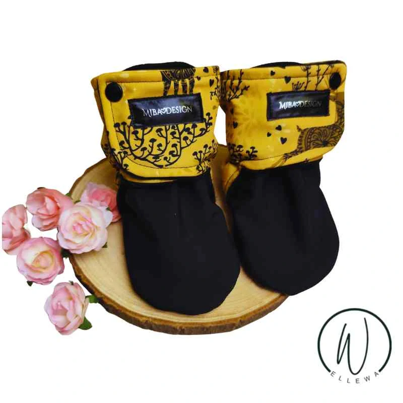 Capáčky softshell/beánek-jeleni okrová