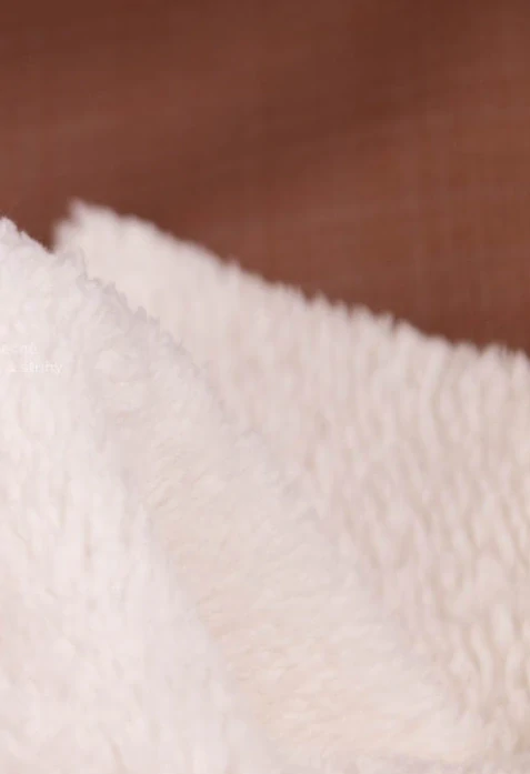 Softshell parka s beránkem -bordo/ Máma a dcera