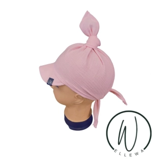 Mušelín šátek baby růžová