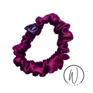 Skrunchie saténová S-bordo