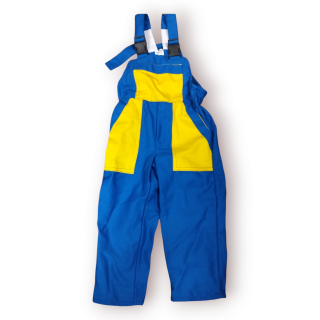 Montérky klasik modrá +žluté kapsy