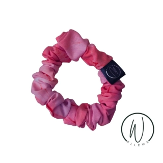 Scrunchie plavková S - růžový mramor