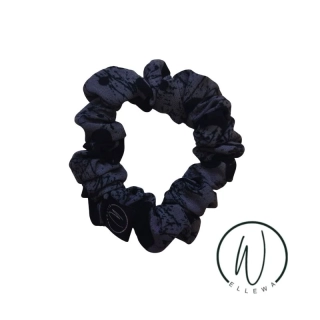 Scrunchie plavková S - tlapičky antracit