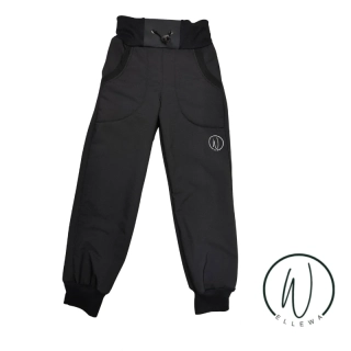 Softshellové kalhoty klasik-černá