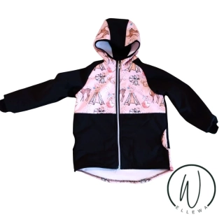 Softshellová buda -černá/indiana