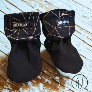 Capáčky Softhell/fleece-geo tvary 