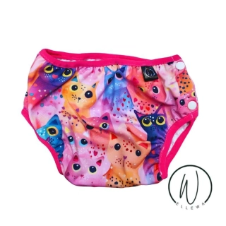 Baby plavky UPF50-kočky