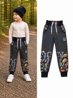 Softshellové kalhoty Premium -šedá/silnice černá