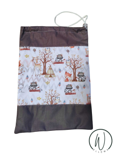 Pytlík zvířátka/antracit