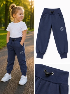 Softshellové kalhoty klasik -tmavě modrá