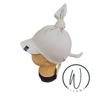 Mušelín šátek béžová