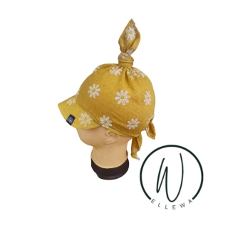 Mušelín šátek kopretiny 